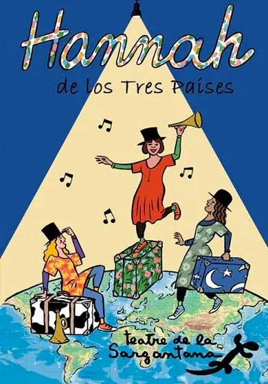 Cartel de Hannah de los tres países