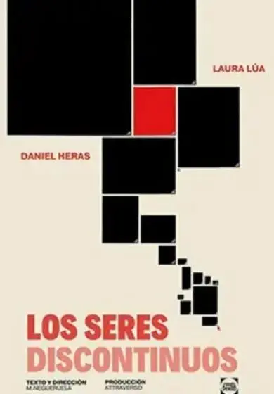 Cartel de Los seres discontinuos