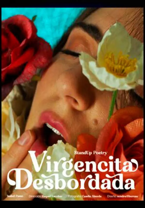 Cartel de Virgencita desbordada