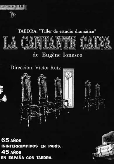 Cartel de Taedra: La cantante calva