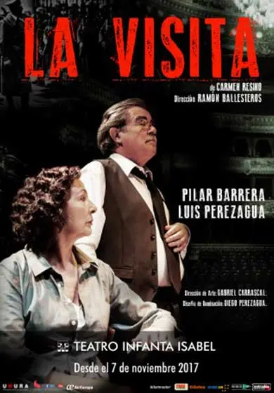 Cartel de La visita
