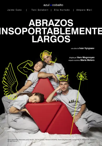 Cartel de Abrazos Insoportablemente Largos