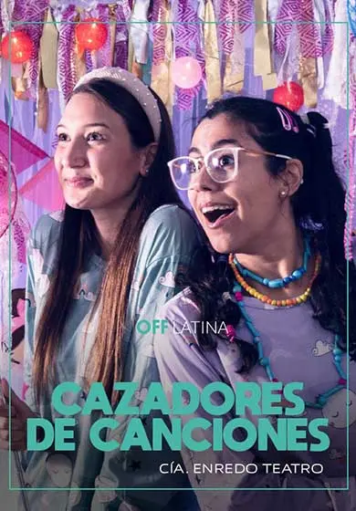 Cartel de Cazadores de canciones