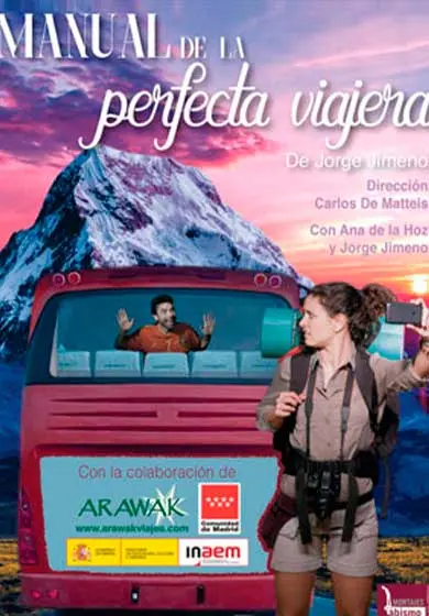 Cartel de Manual de la perfecta viajera