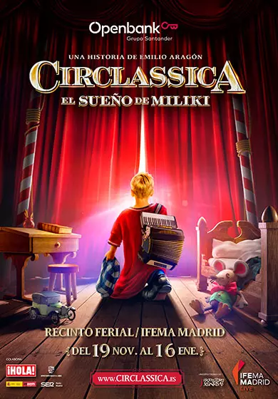 Cartel de Circlássica. El sueño de Miliki