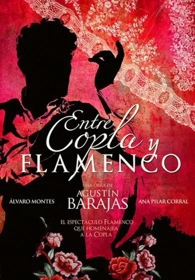 Cartel de Entre la Copla y el Flamenco