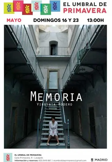 Cartel de Virginia Rodero: Memoria