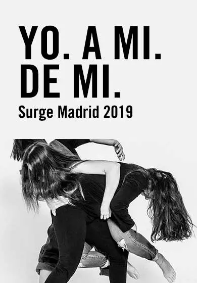 Cartel de Yo. A mi. De mi.