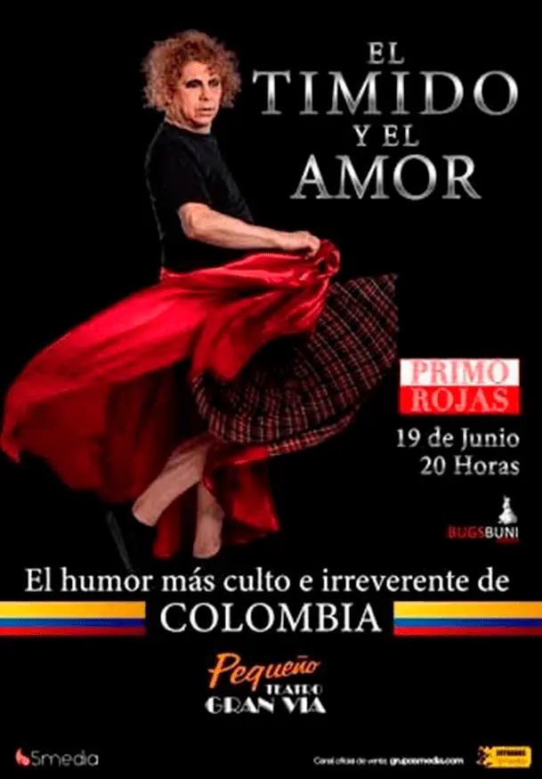 Cartel de El tímido y el amor