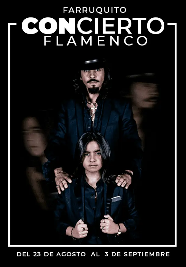 Cartel de Con-cierto flamenco