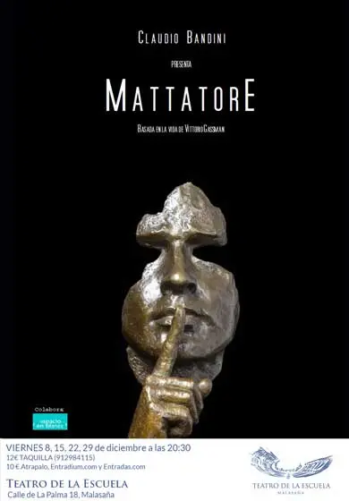 Cartel de Claudio Bandini: Mattatore
