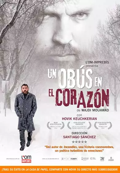 Cartel de Un obús en el corazón