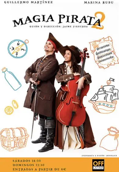 Cartel de Magia pirata 2