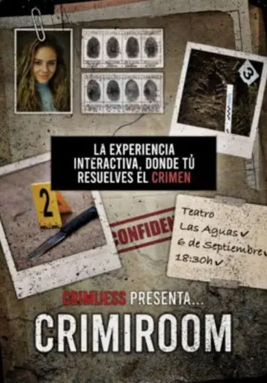 Cartel de Crimiroom