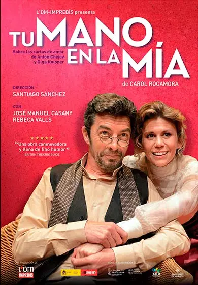 Cartel de Tu mano en la mía