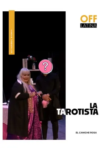 Cartel de La tarotista