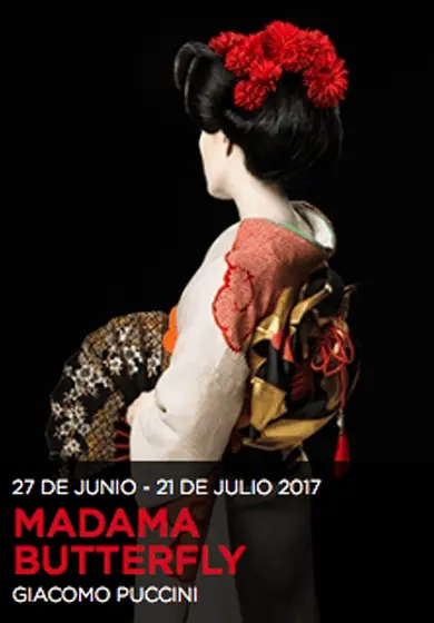 Cartel de Madama Butterfly - Mario Gas