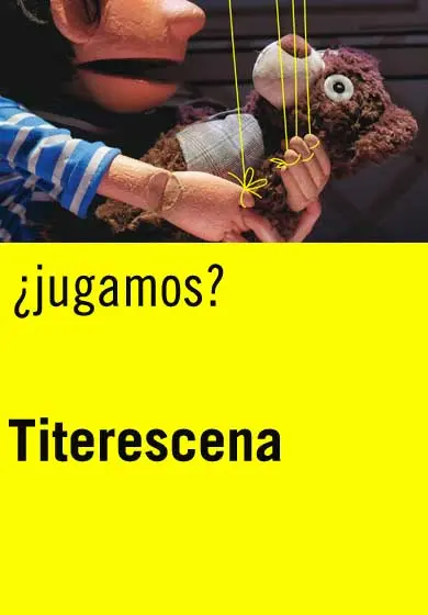 Cartel de Titerescena: Orfeo y Eurídice