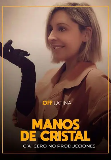 Cartel de Manos de cristal
