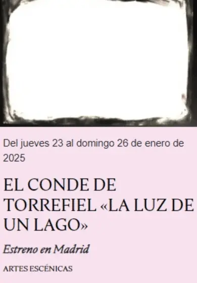 Cartel de La luz de un lago