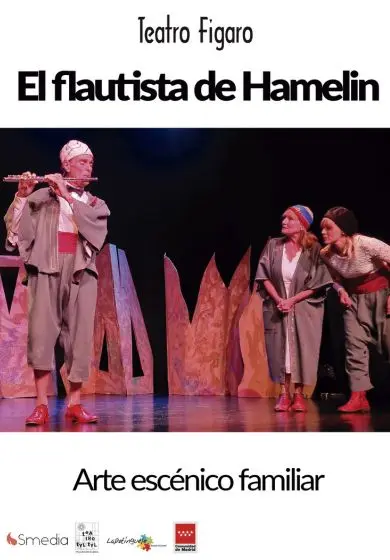 Cartel de El flautista de Hamelin - Arte escénico familiar