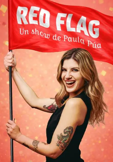 Cartel de Red Flag - Paula Púa