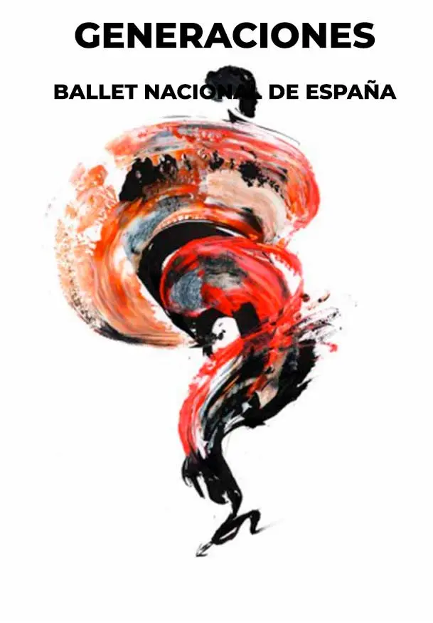 Cartel de Ballet Nacional de España: Generaciones