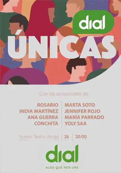 Cartel de Concierto Dial Únicas