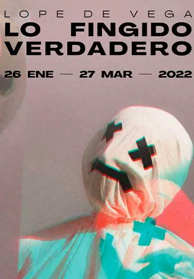 Cartel de Lluís Homar: Lo fingido verdadero