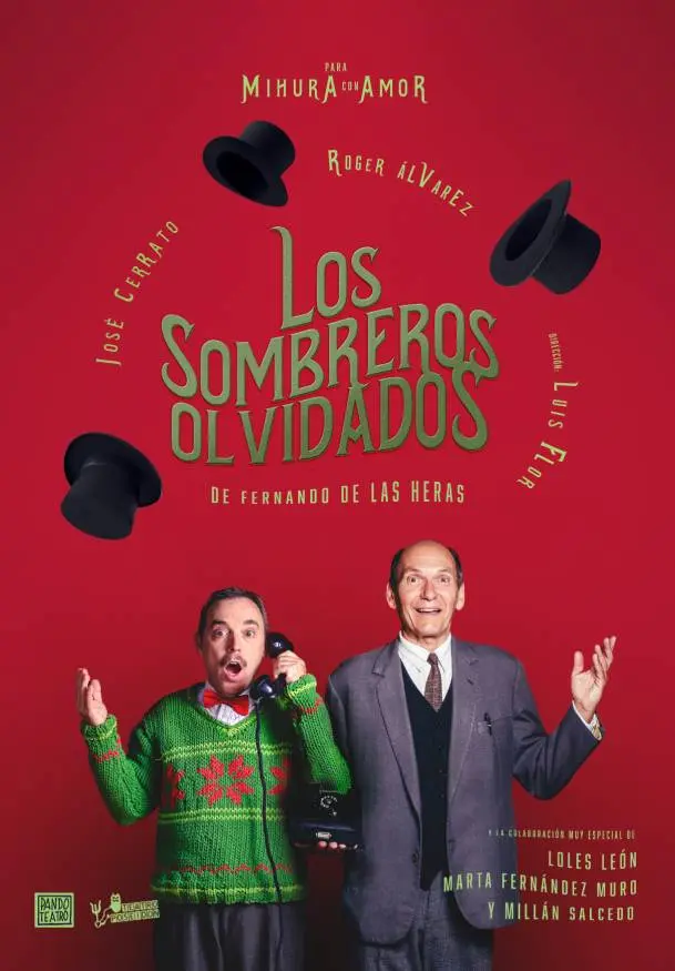 Cartel de Los sombreros olvidados