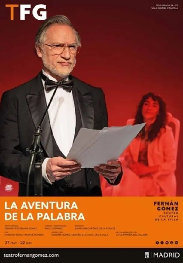 Cartel de La aventura de la palabra