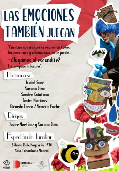 Cartel de Las emociones también juegan
