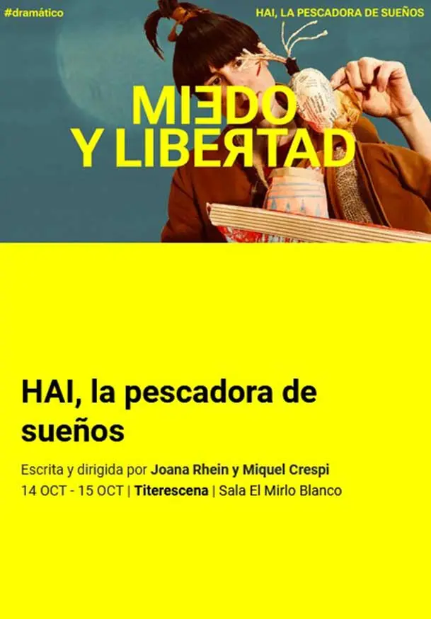 Cartel de Titerescena: Hai, la pescadora de sueños
