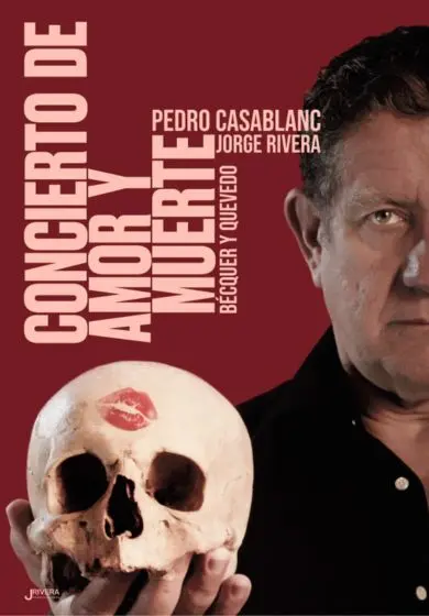 Cartel de Concierto de Amor y Muerte: Bécquer y Quevedo