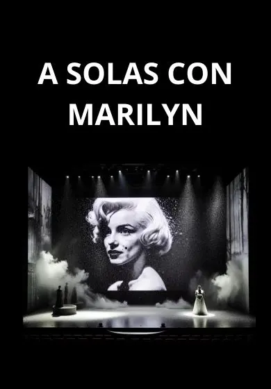 Cartel de A solas con Marilyn