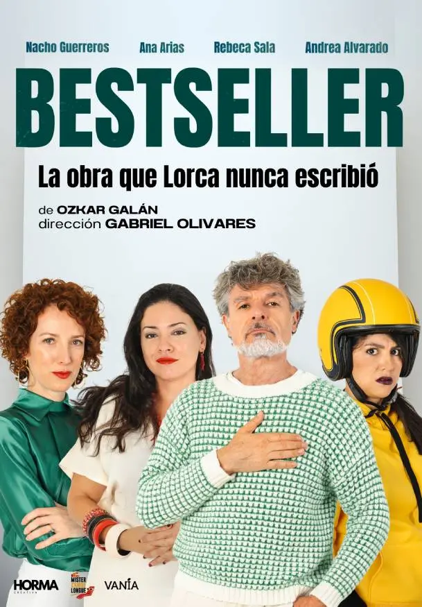 Cartel de Bestseller - la obra que Lorca nunca escribió
