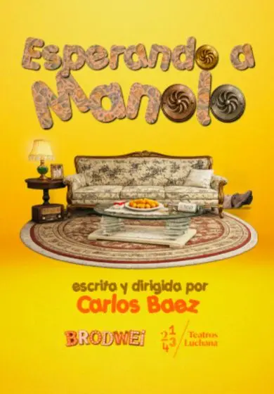 Cartel de Esperando a Manolo