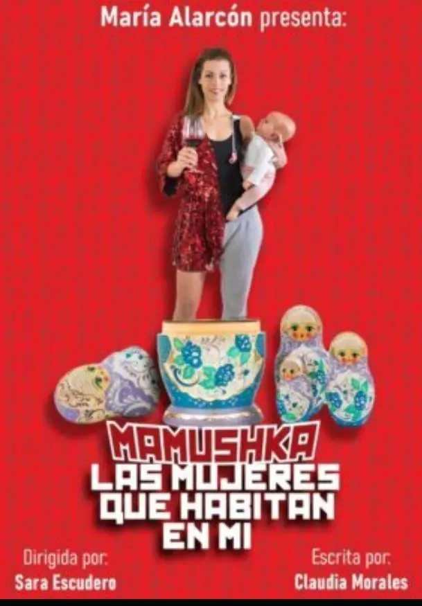 Cartel de Mamushka, las mujeres que habitan en mí