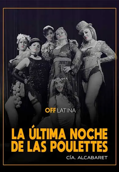 Cartel de La última noche de Las Poulettes