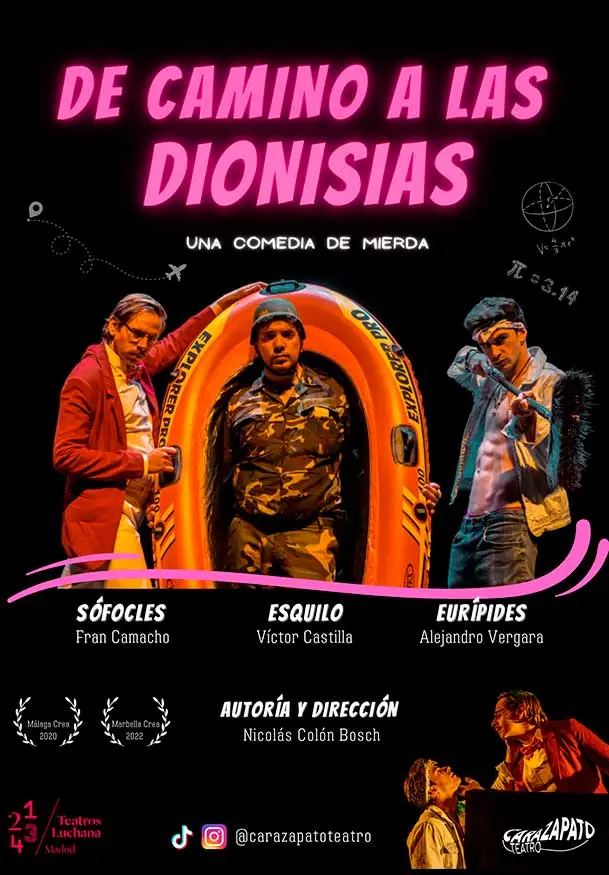 Cartel de De camino a las Dionisias
