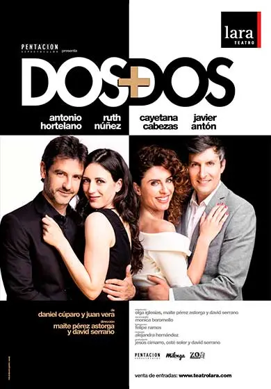 Cartel de Dos más dos
