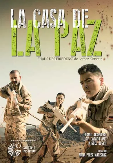 Cartel de La casa de la paz