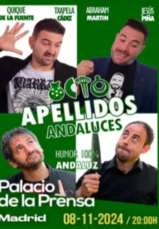 Cartel de Ocho apellidos andaluces