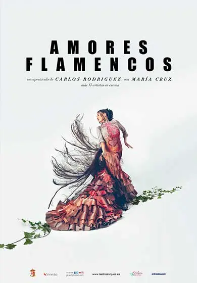 Cartel de Amores flamencos