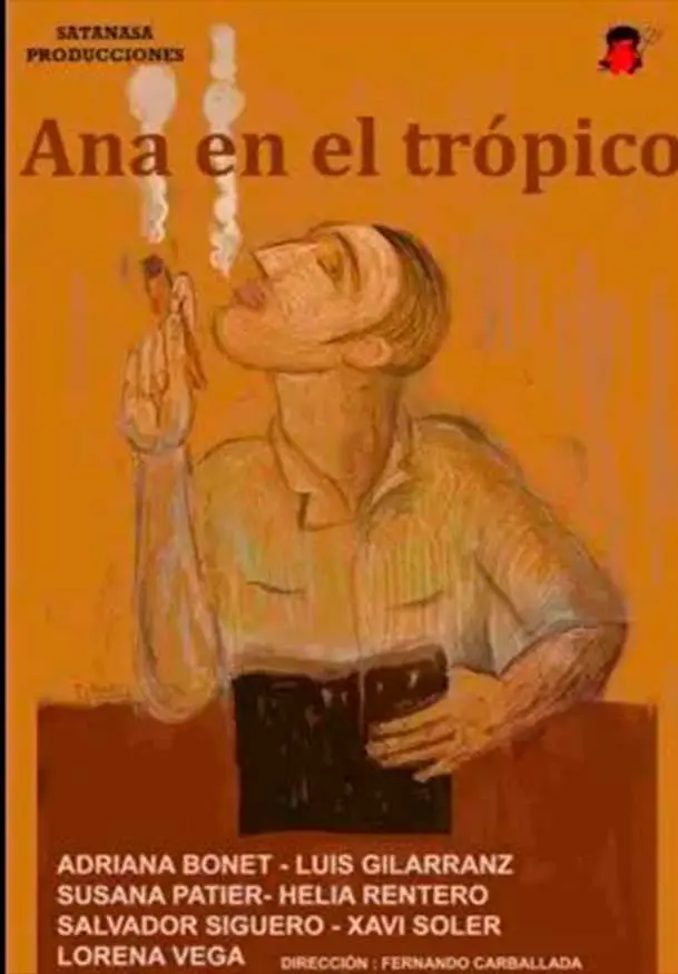 Cartel de Ana en el trópico