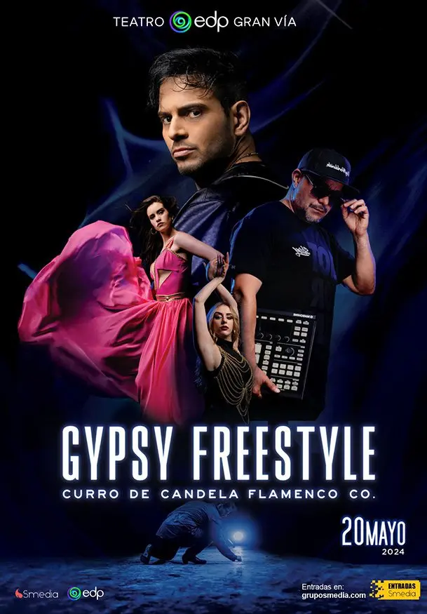 Cartel de Curro de Candela: Gypsy freestyle