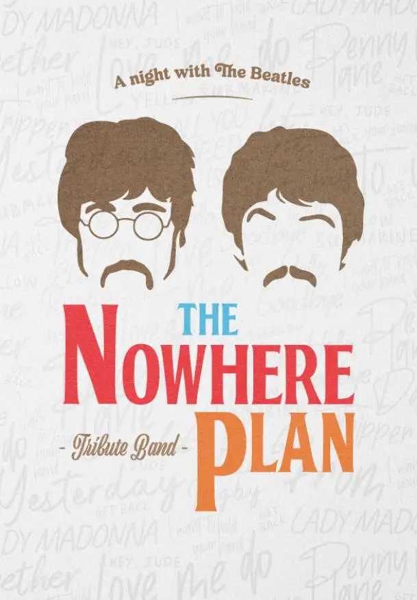 Cartel de A night with the beatles