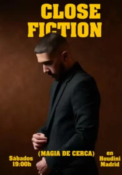Cartel de Close fiction - Manuel Alcalde