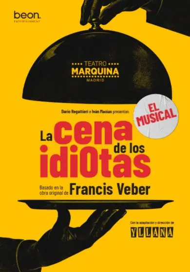Cartel de La cena de los idiotas, el musical