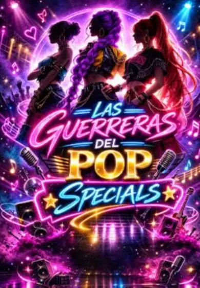 Cartel de Las Guerreras del Pop Specials: Tributo al K-Pop